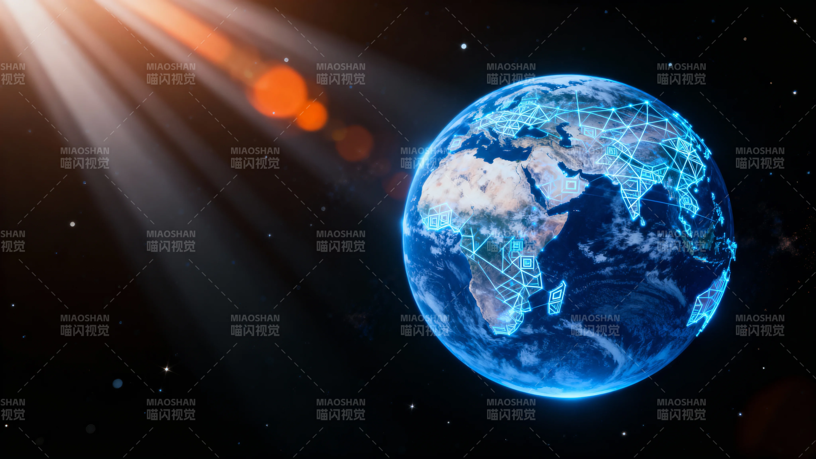 地球联网 光耀未来图片