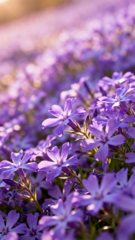 紫花如海 温柔绽放图片