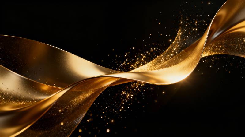 金流闪耀 璀璨如梦图片