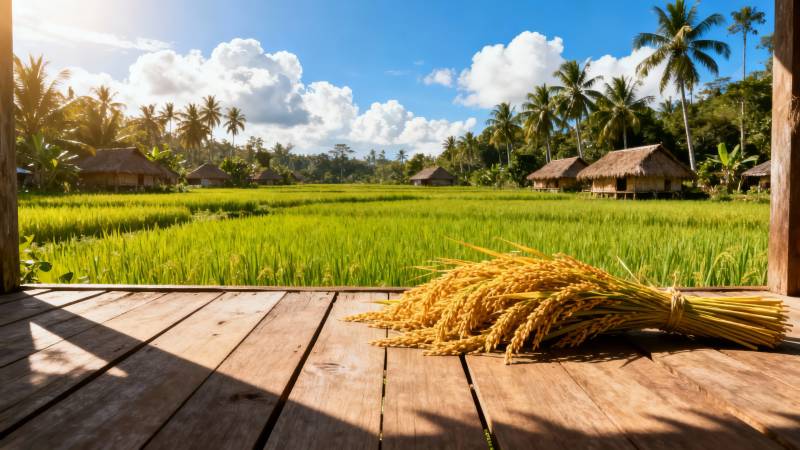 稻田风光 丰收在望图片