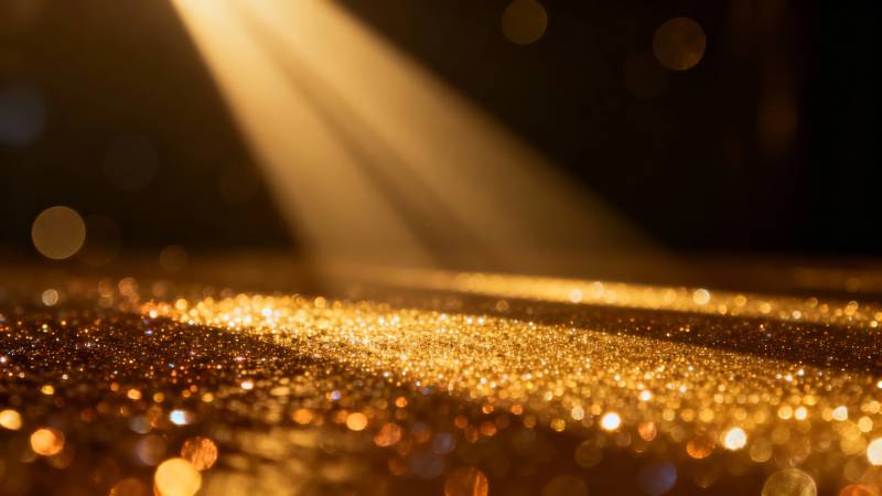 金光洒落 璀璨如梦图片