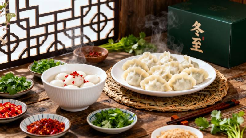 冬至饺子宴 暖意融融图片