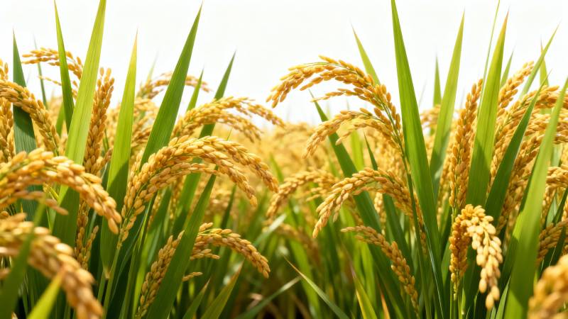 金黄稻穗迎丰收图片