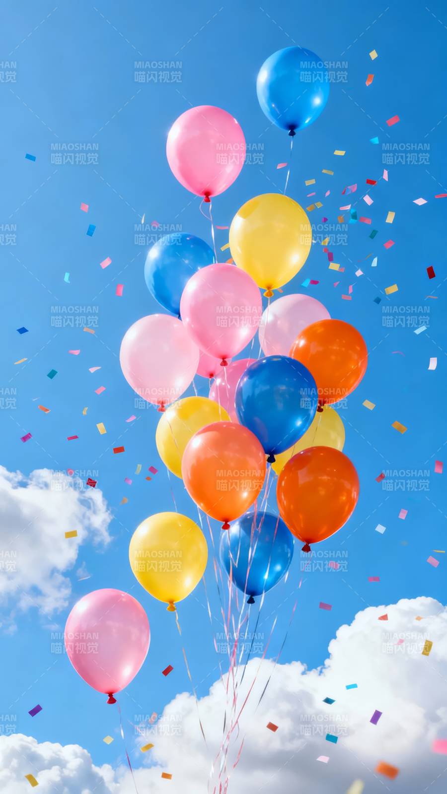 彩球升空 欢庆时刻图片