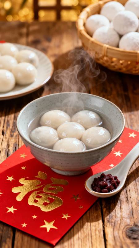 汤圆暖福 年味正浓图片