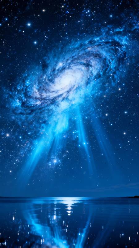 星河倒映 宇宙之镜图片