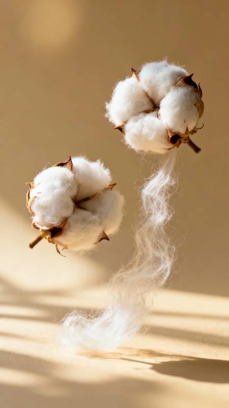 棉絮轻舞 暖阳静好图片