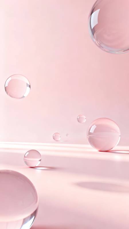 粉境浮珠 柔光梦境图片