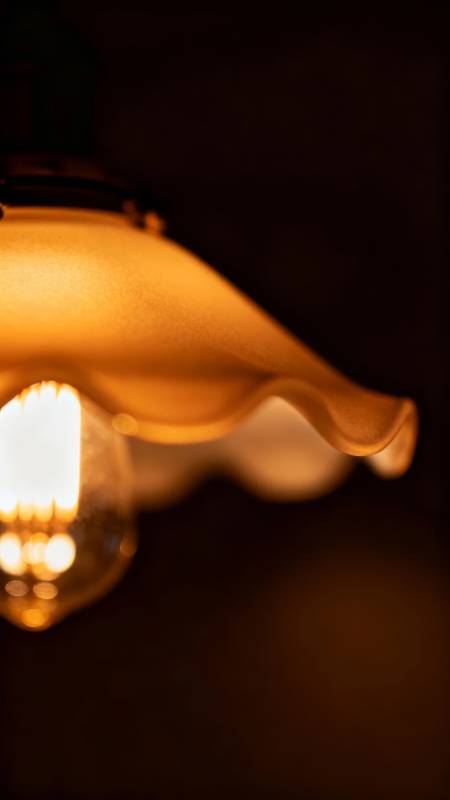 暖光灯罩 柔光如梦图片