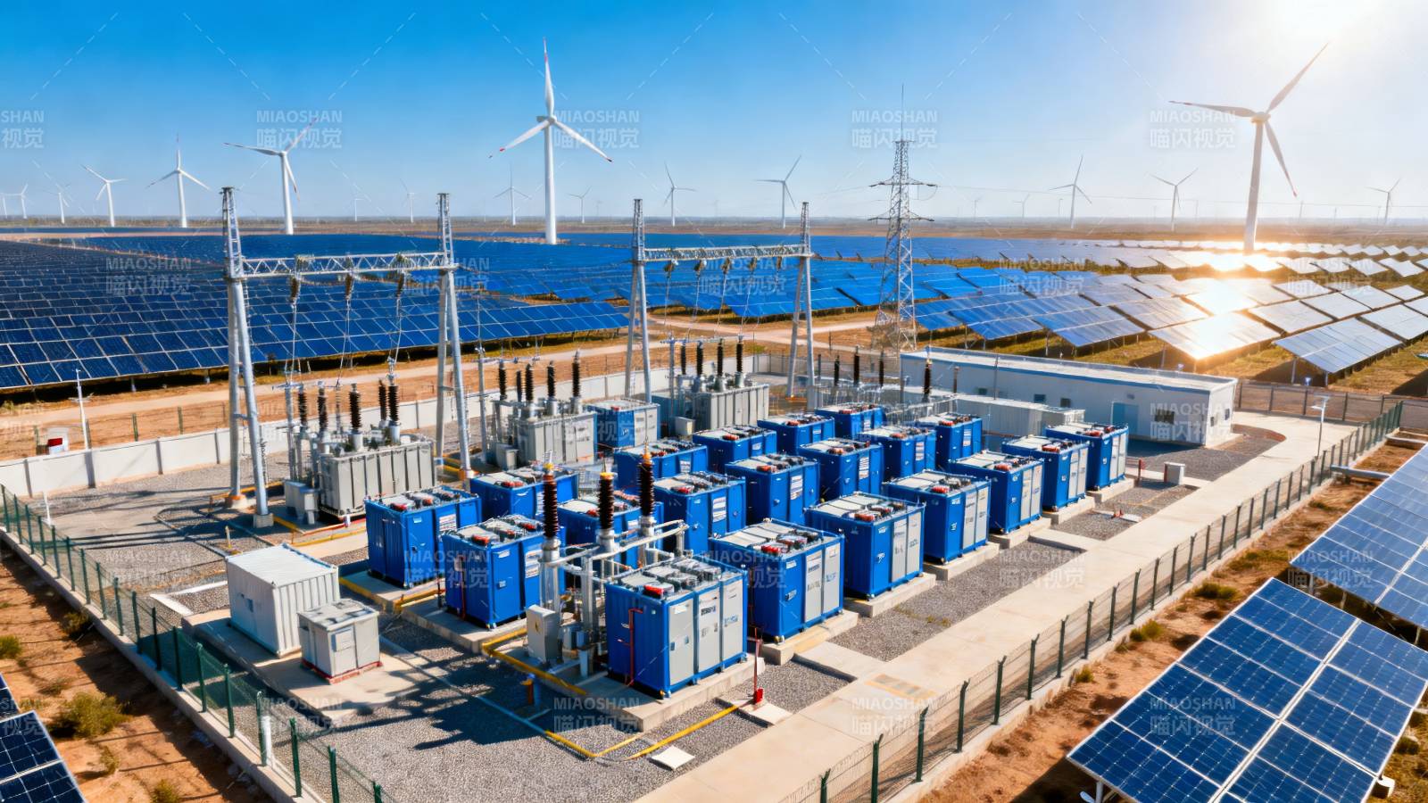 风光储一体化电站图片