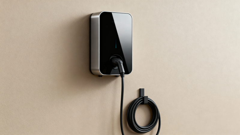 壁挂式充电桩 简约现代风图片