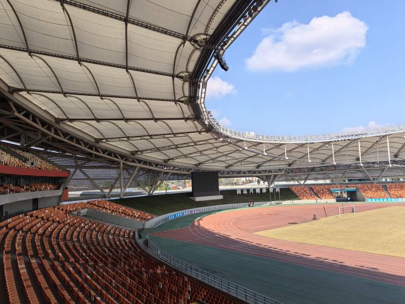 大型体育场全景图图片