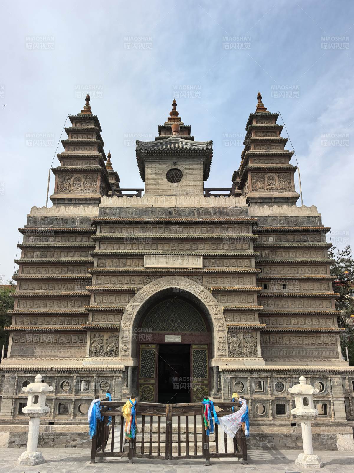 呼市五塔寺金刚宝座塔图片