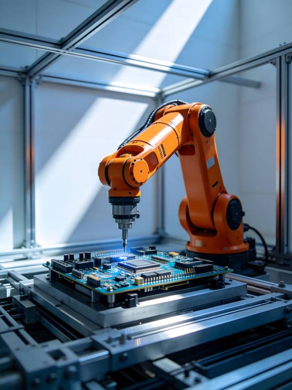 橙臂精焊电路板图片