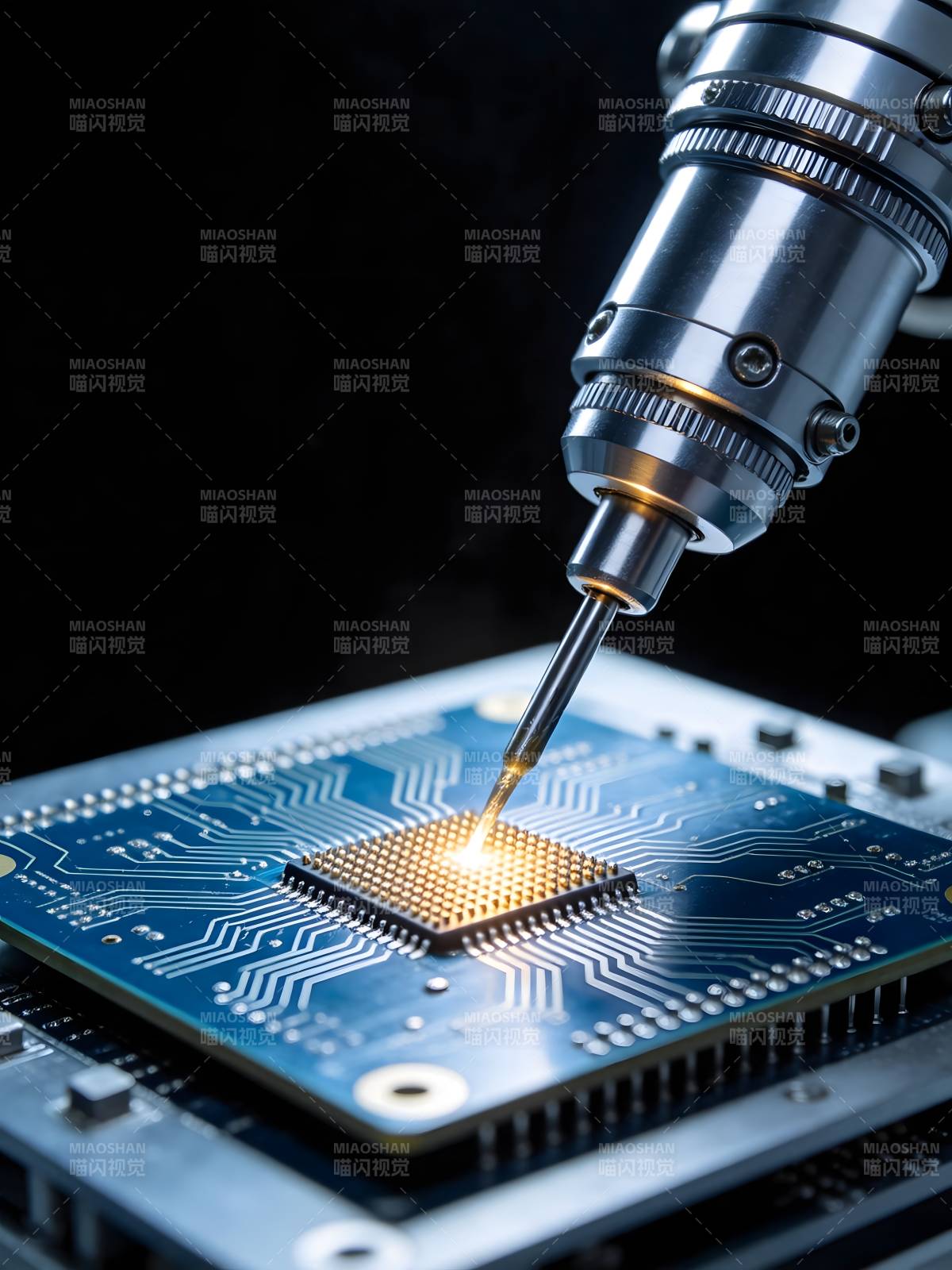 精密芯片加工中图片