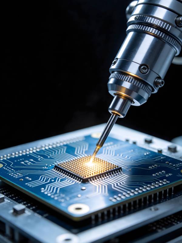 精密芯片加工中图片