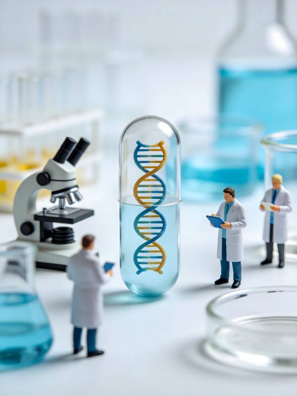 基因胶囊 微观科学世界图片