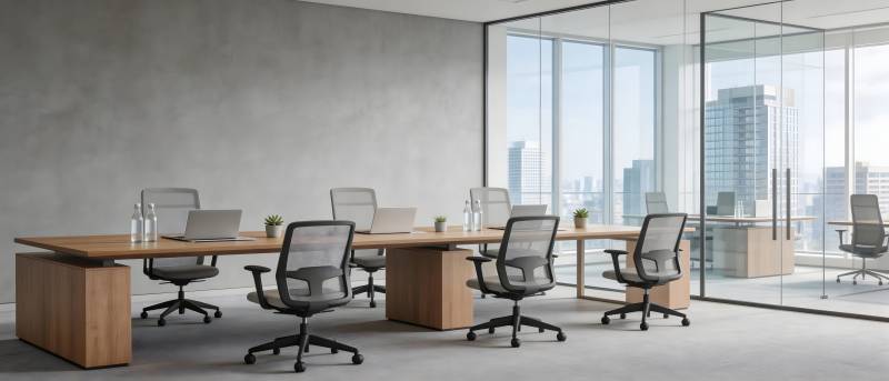 现代办公空间 简约高效设计图片