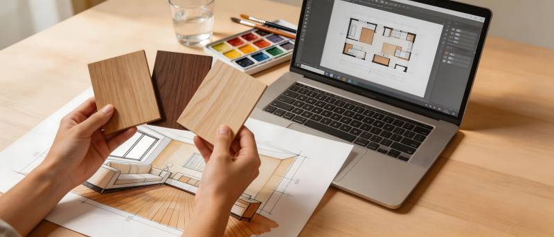 选材设计 家居规划中图片