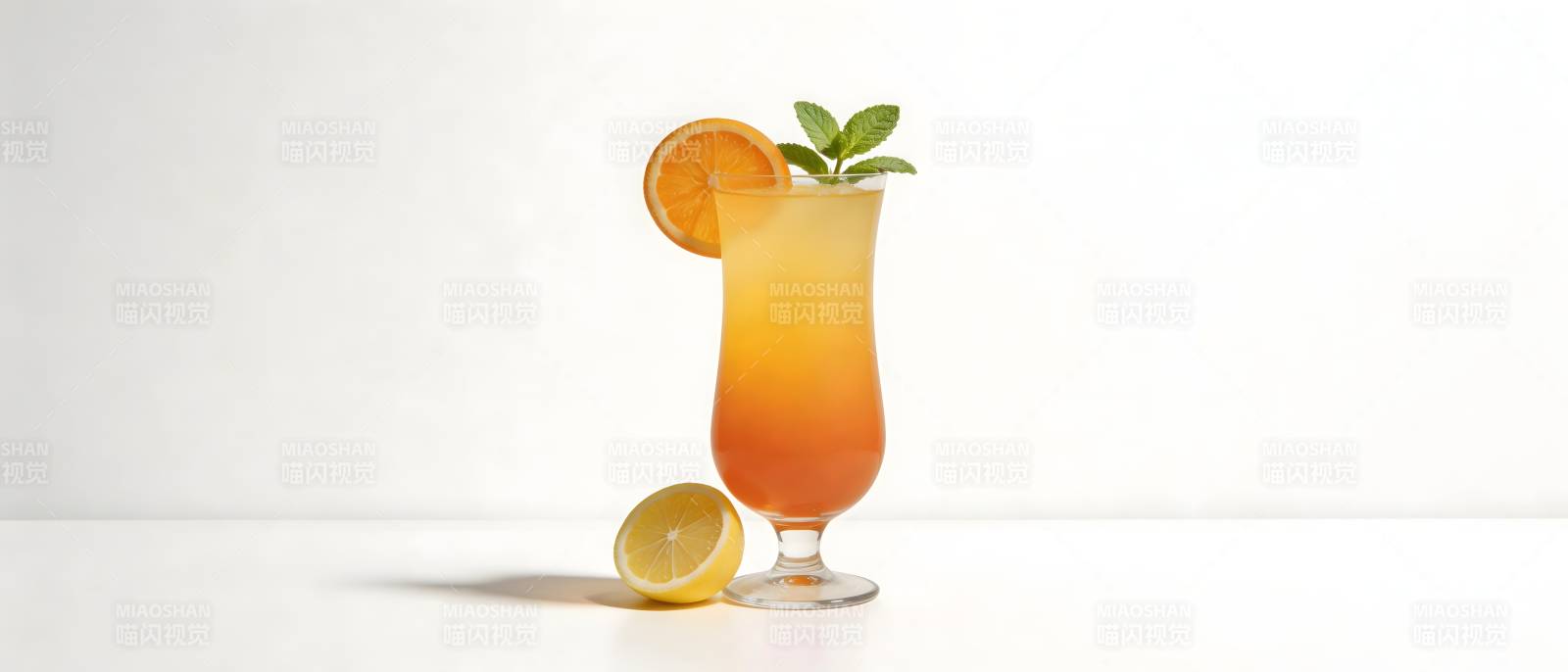 橙香鸡尾酒 清新怡人图片