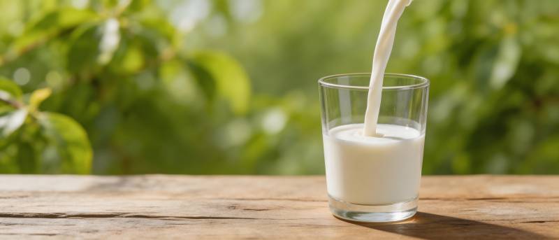 鲜奶入杯 自然清新图片