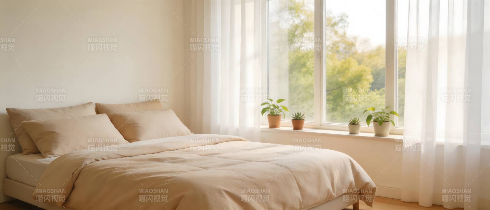 晨光卧室 静谧温馨图片