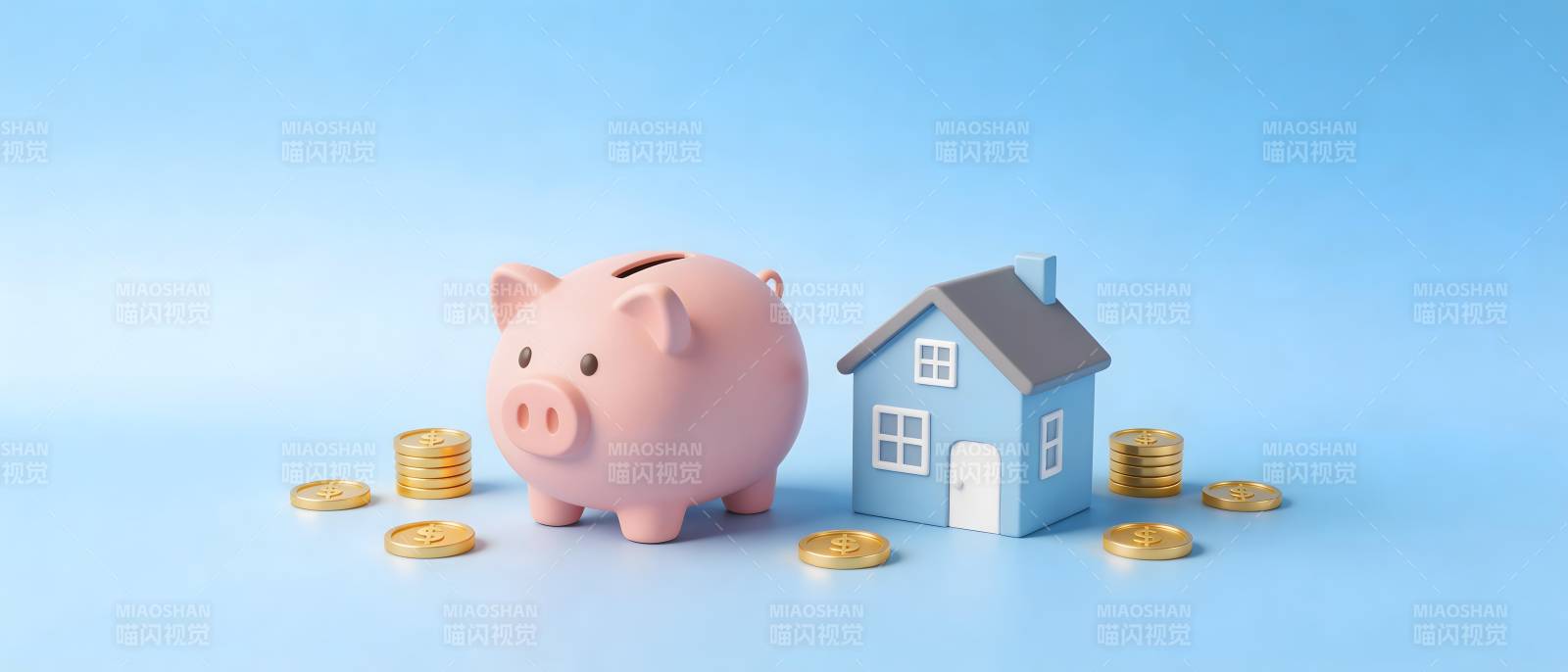 存钱买房 梦想成真图片