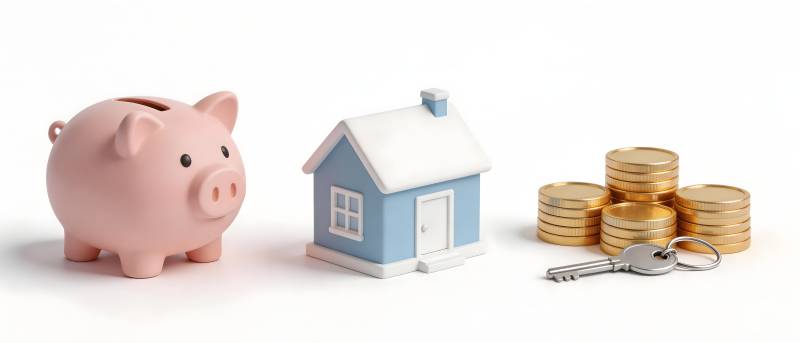 储蓄买房 钥匙在手图片