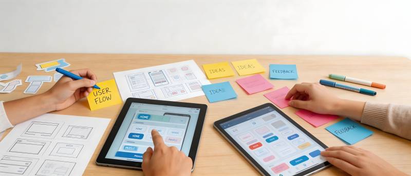 平板协作设计界面图片