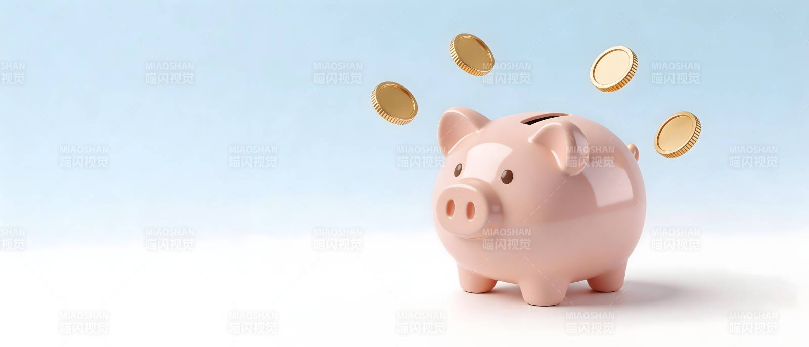 存钱罐接金币 储蓄快乐多图片
