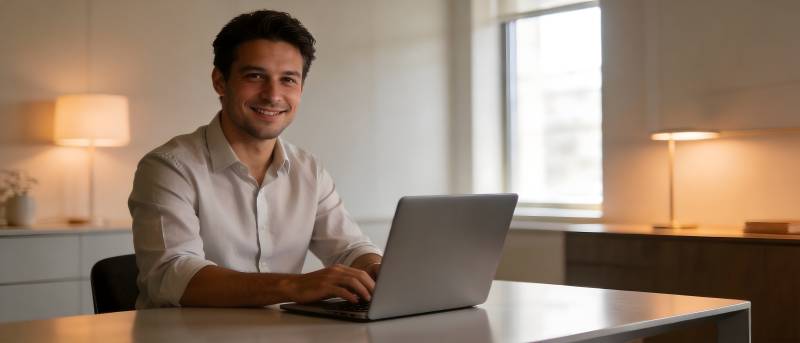 微笑办公 高效每一天图片