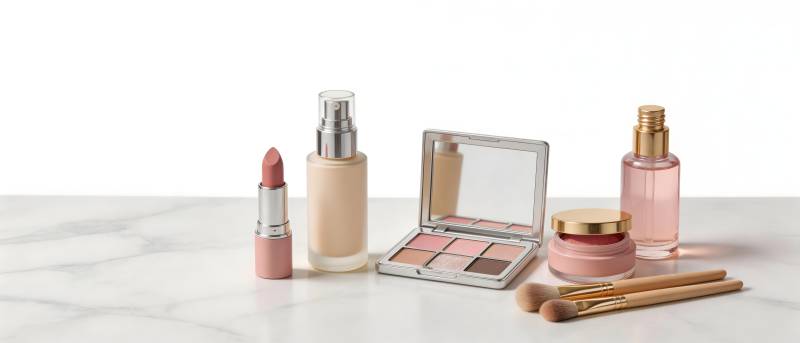 美妆五件套 精致日常必备图片