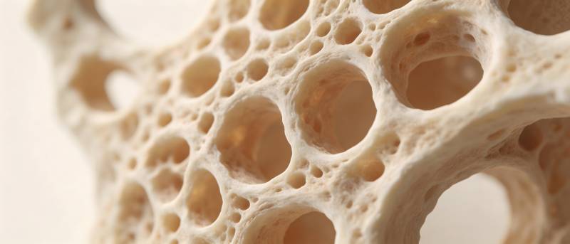 蜂窝状多孔结构特写图片