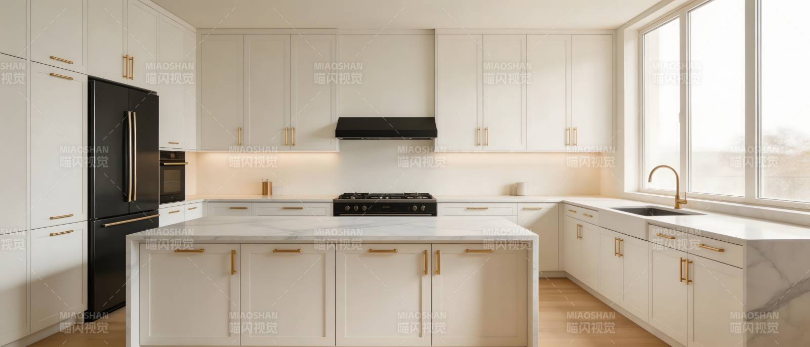 现代简约风厨房设计图片