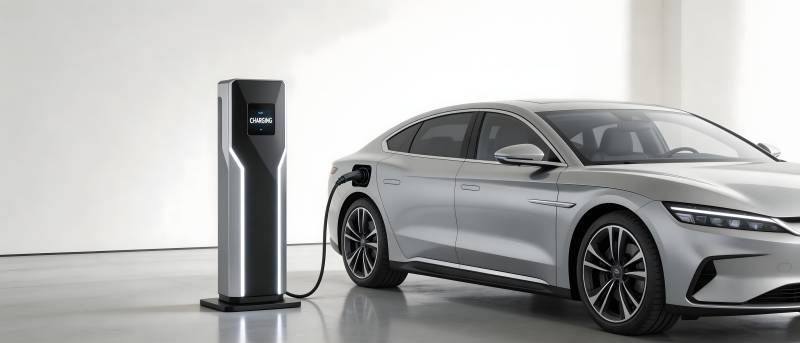 银车充电 未来已来图片