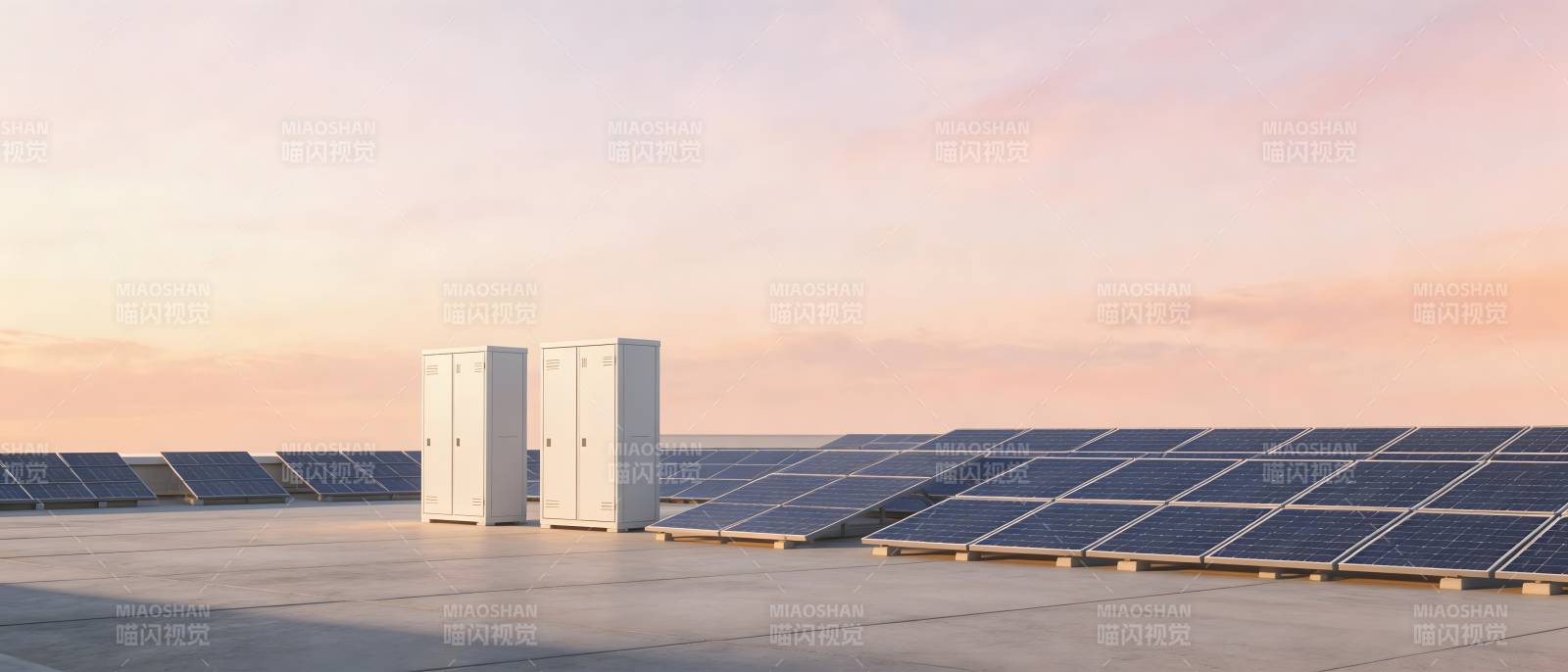 屋顶光伏 储能系统图片