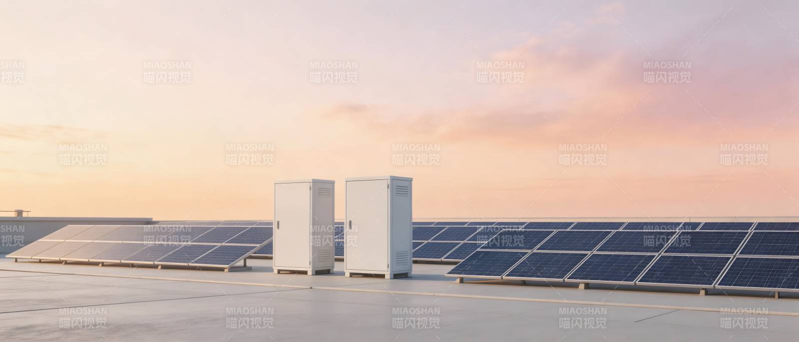屋顶光伏 储能系统图片