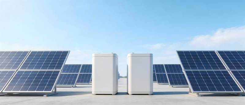 屋顶光伏 储能系统图片