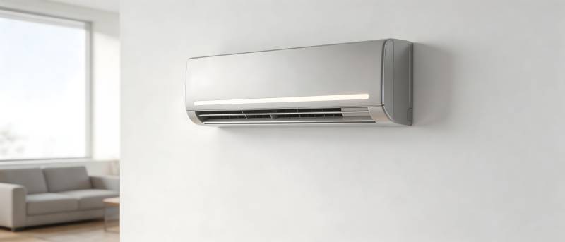 壁挂空调简约现代风图片