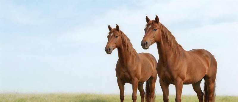 双马立草原 风静云轻图片