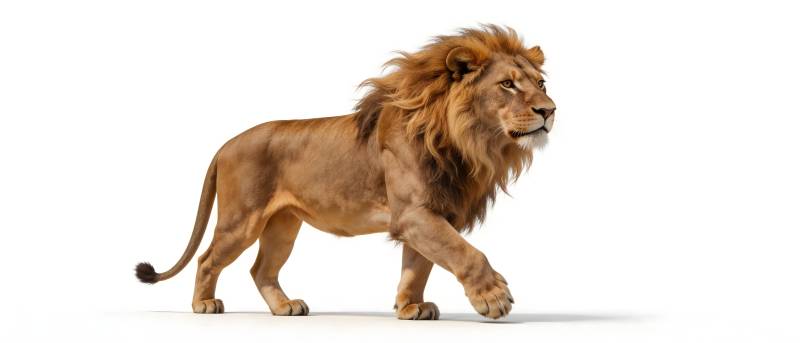 雄狮漫步 威风凛凛图片