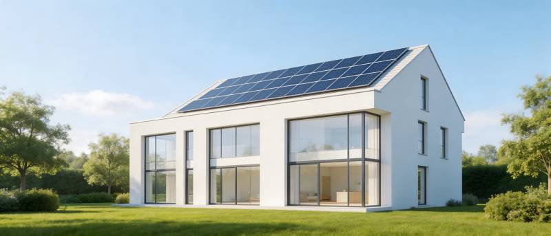 太阳能现代住宅图片