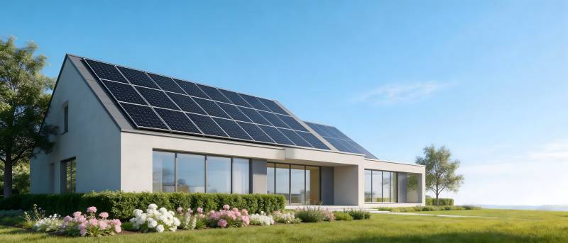 太阳能现代住宅图片