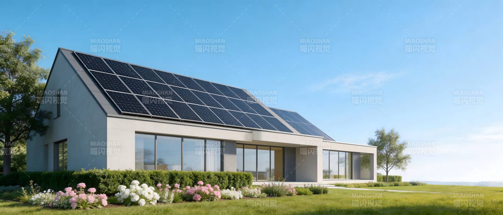 太阳能现代住宅图片