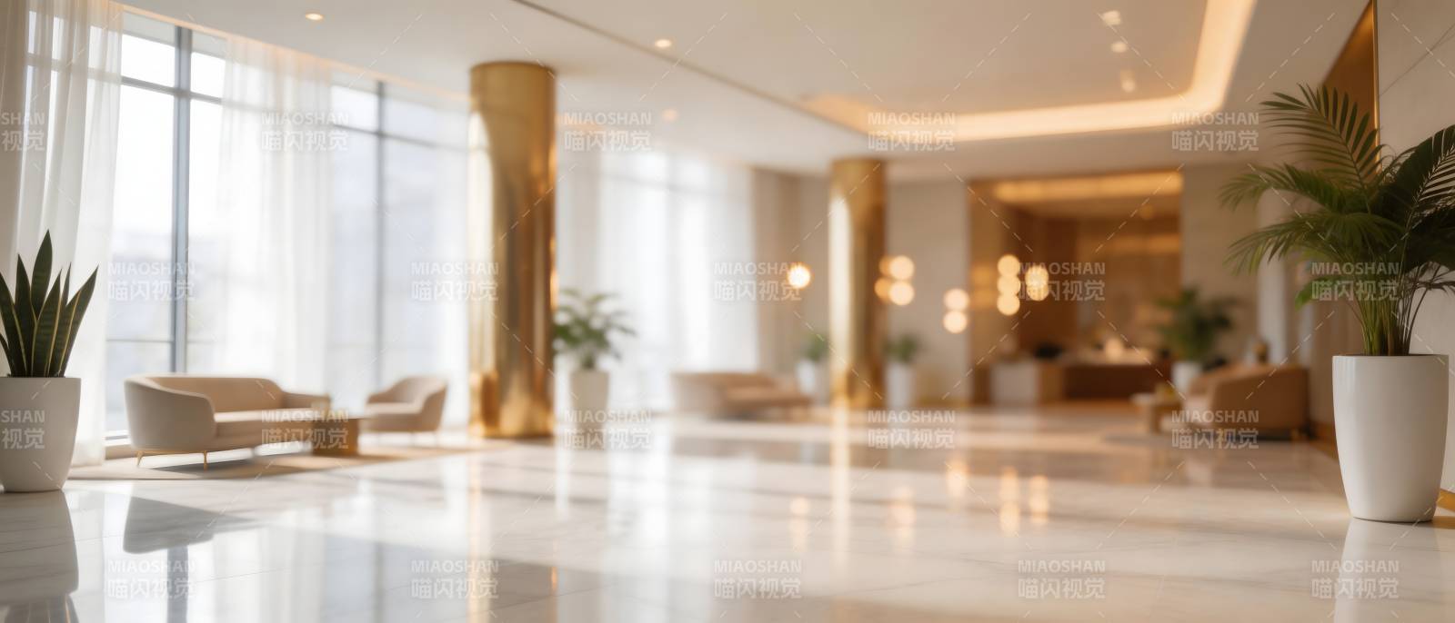 豪华酒店大堂 明亮宽敞图片
