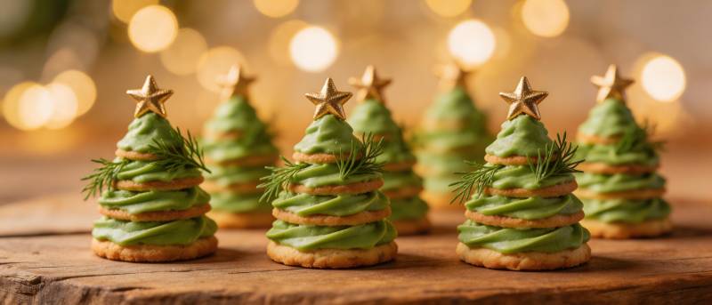 圣诞树饼干 温馨节日味图片