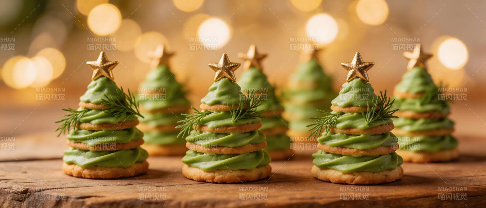 圣诞树饼干 温馨节日味图片