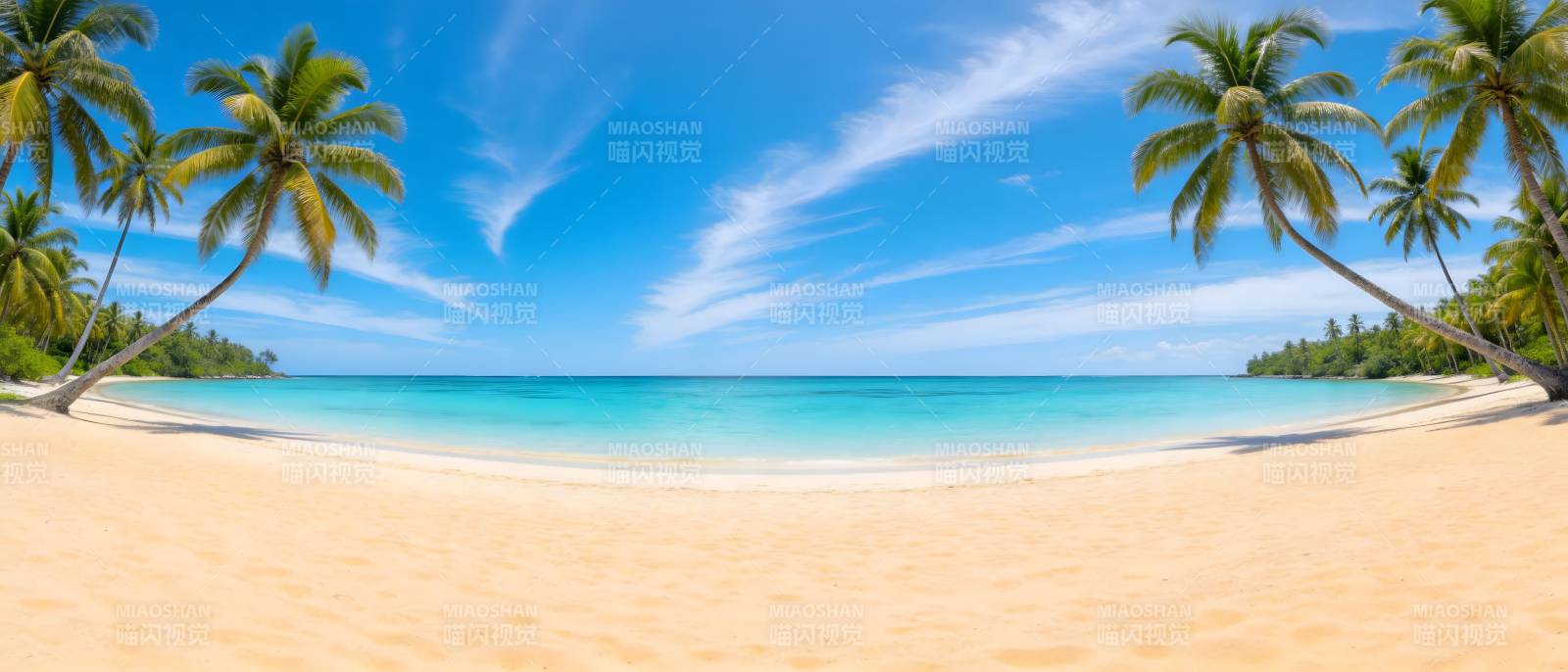 椰林碧海 热带天堂图片