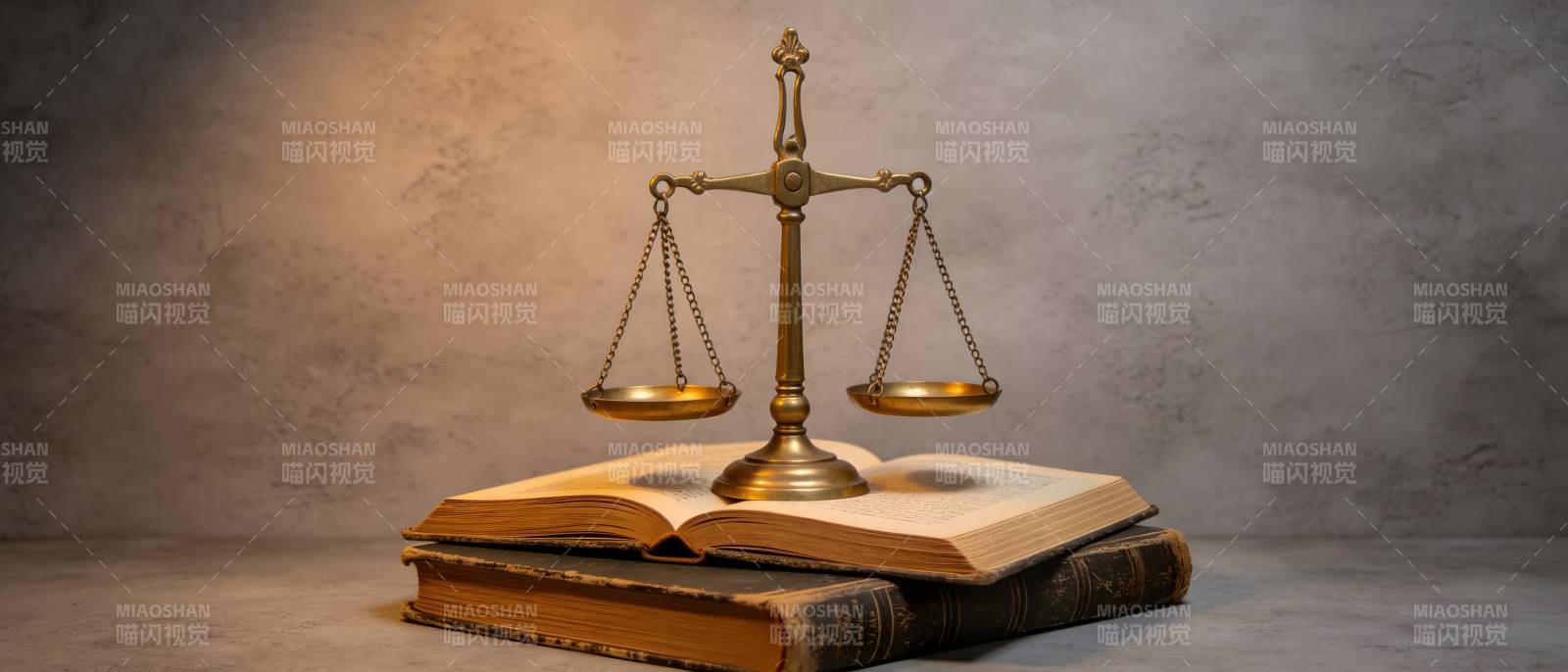 天平压书 正义之基图片