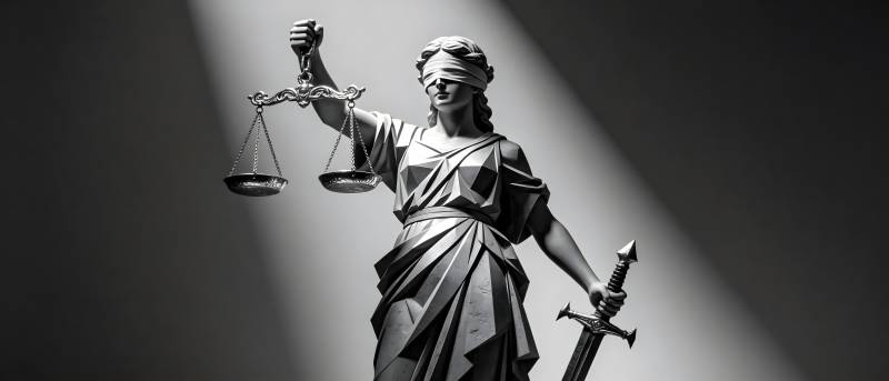 正义女神 天平与剑图片